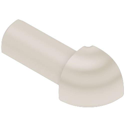 Schluter Systems Rondec 0.375-in W x 1-in L Sand Pebble PVC Outside Corner Tile Edge Trim