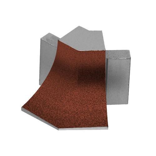 Schluter Systems Dilex-AHKA 0.563-in W x 1-in L Rustic Brown Textured Color-Coated Aluminum Tile Edge Trim