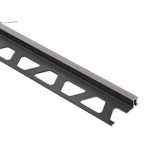 Schluter Systems Dilex-BWA 0.313-in W x 98.5-in L Grout Grey PVC Tile Edge Trim