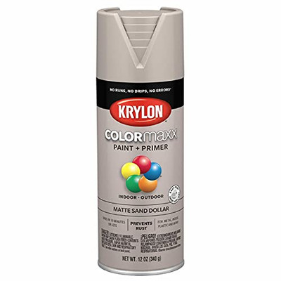 Krylon Fusion K05600007 Sand Dollar, Matte-12 Ounce Aerosol Paint