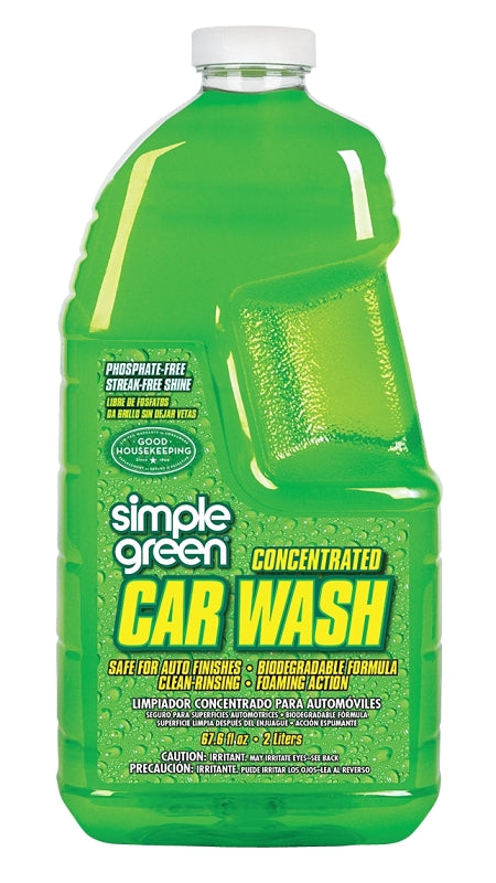 Simple Green 0210000643210 Car Wash, 67.6 oz, Liquid, Chamomile