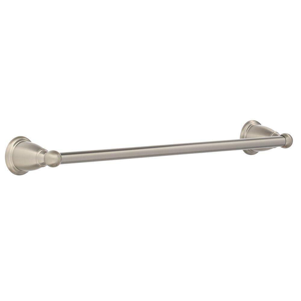 Brantford 18 in. Towel Bar in Brushed Nickel