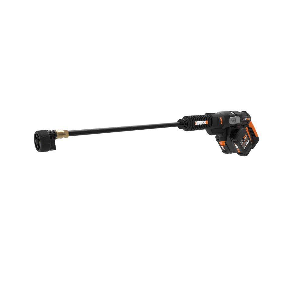 Worx POWER SHARE 40-Volt 450 PSI 0.90 GPM Hydroshot Portable Pressure Washer