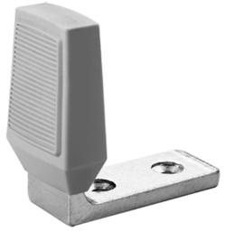 Rockwood 486 Angle Door Stop, Zinc