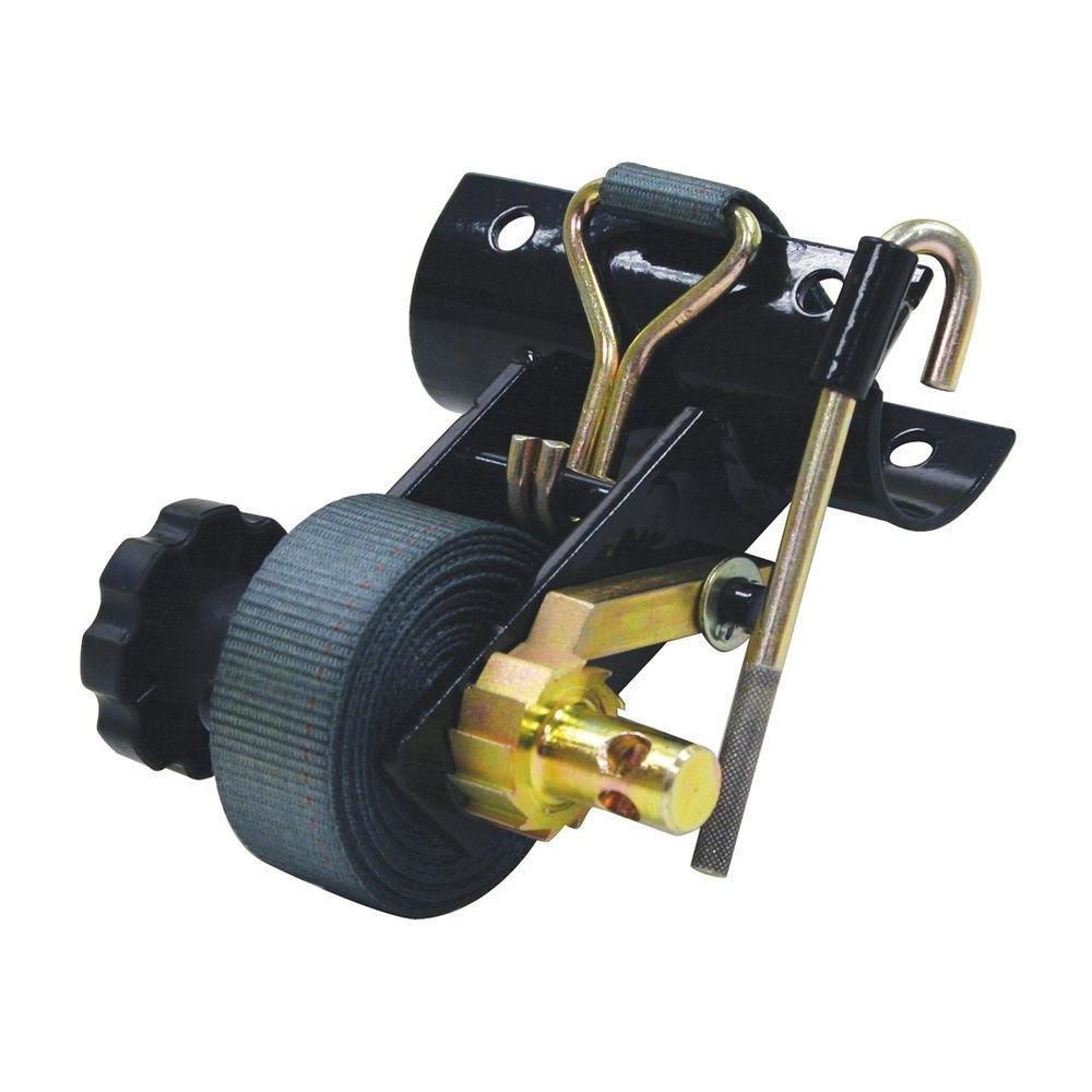 Buyers Products Company Ladder Rack Ratchet Tie Down Tube Mount With Double J Hooks