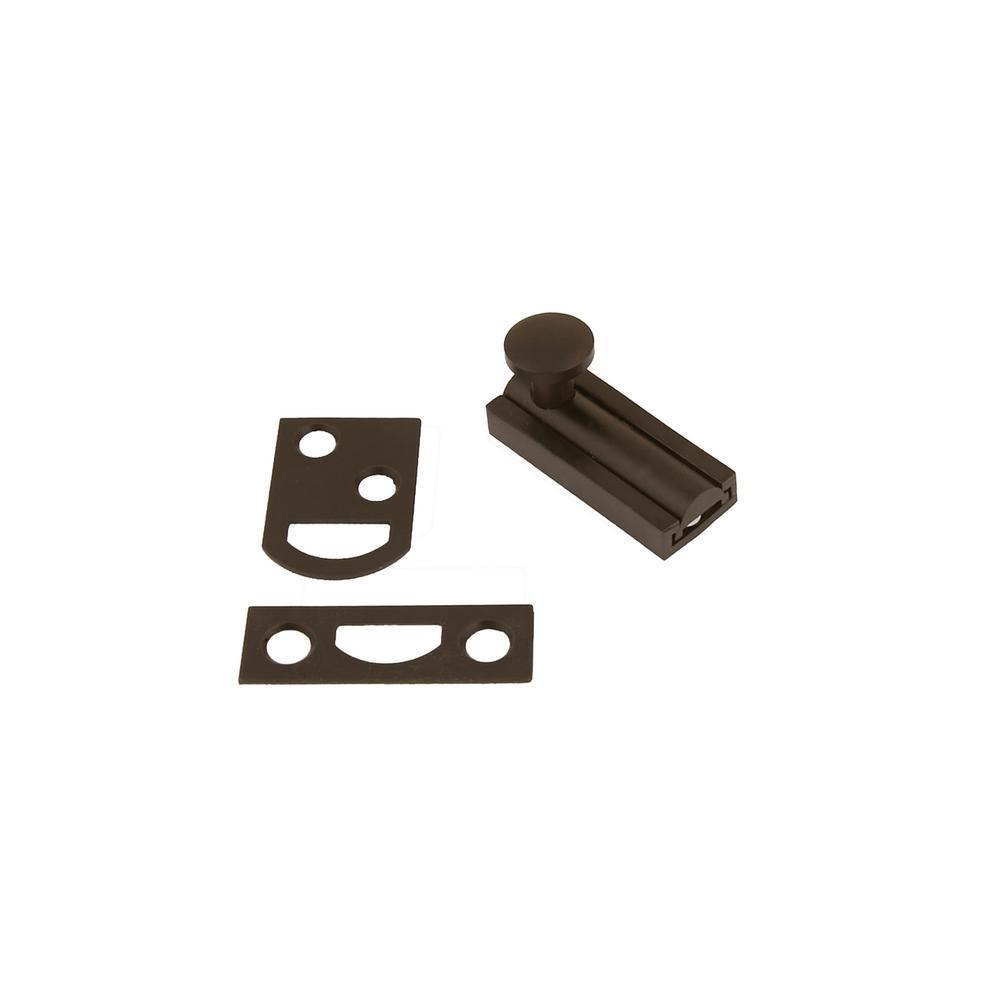 1-1/2 in. Solid Brass Oil-Rubbed Bronze Surface Bolt