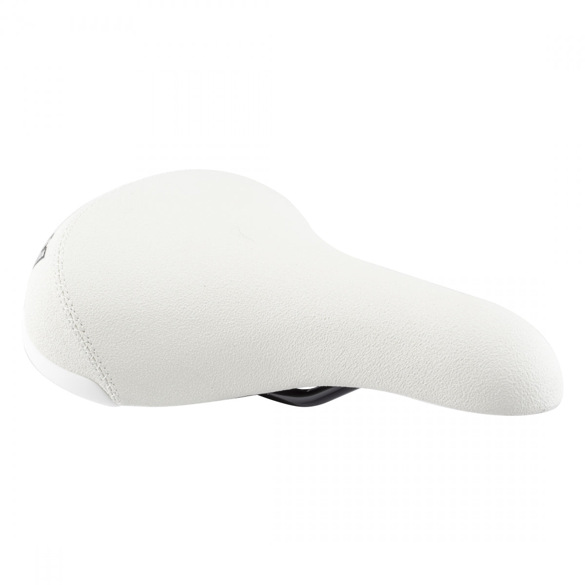 BMX Bicycle Saddle Se Bikes Raise It Up Seat - White Chromoly Rails Reinforced X-Stitching