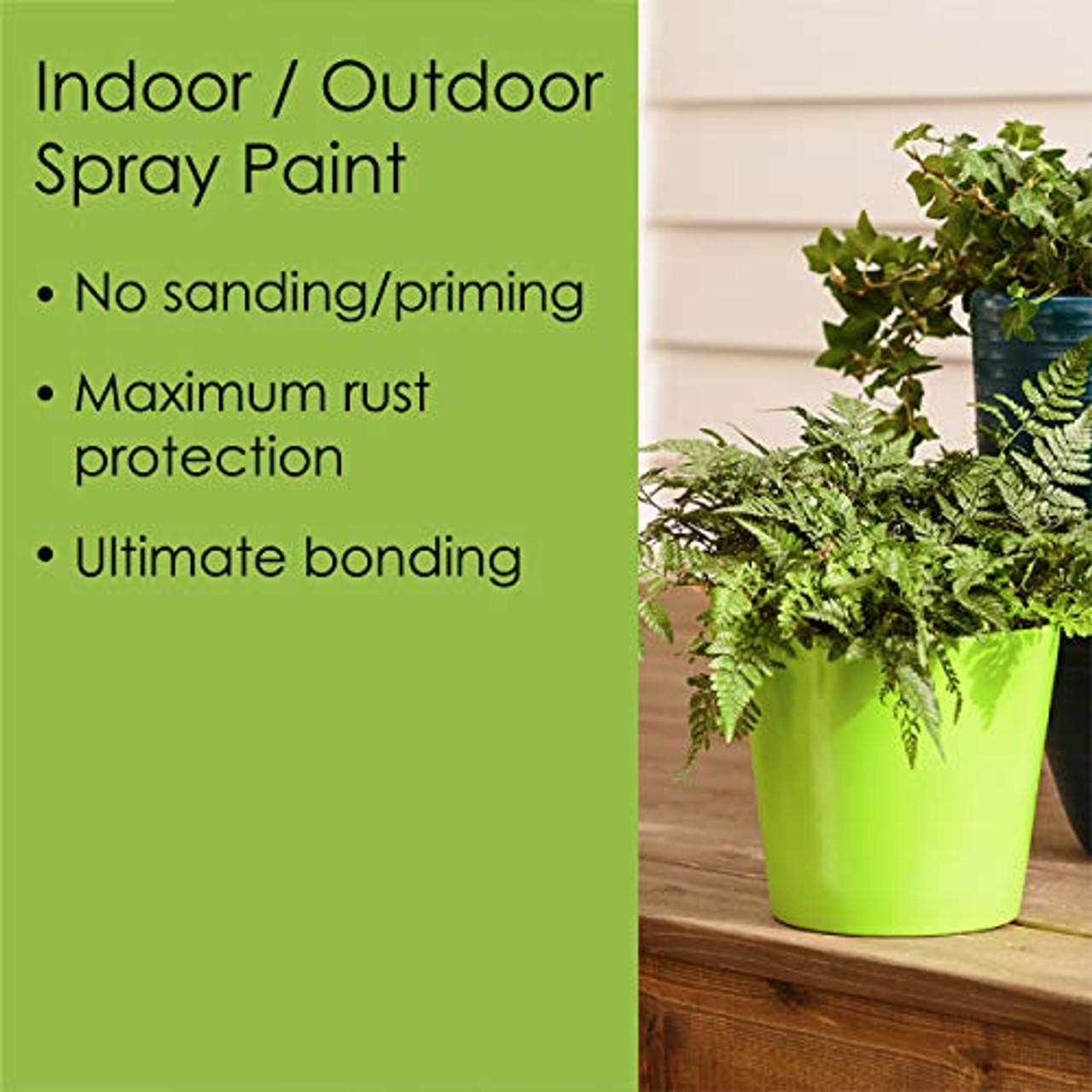 Krylon Fusion K02712007 All-In-1 Spray Paint for In/Outdoor, Gloss Jungle Green - Image 3