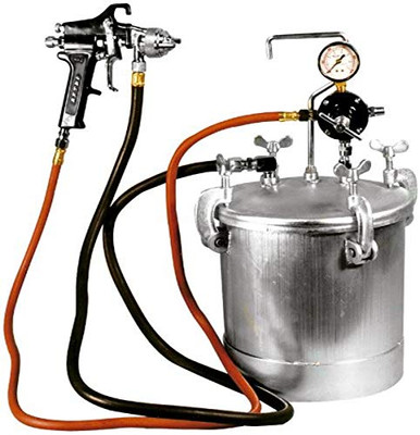 Astro Pneumatic 2-1/4 Gallon Pressure Tank with Spray Gun and 12' Hose (PT2-4GH)