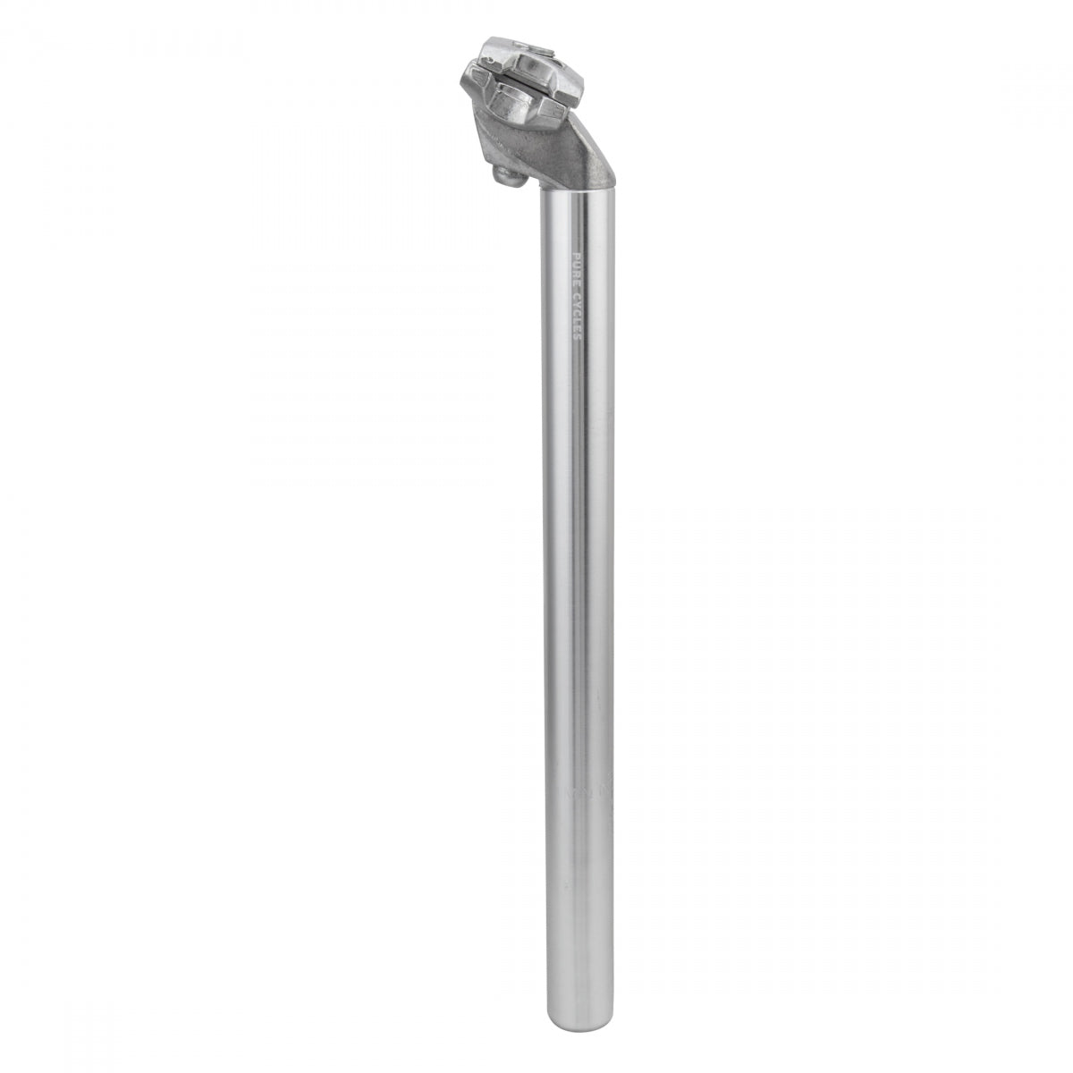 Pure Cycles Seat Post 25.4mm 350mm Silver