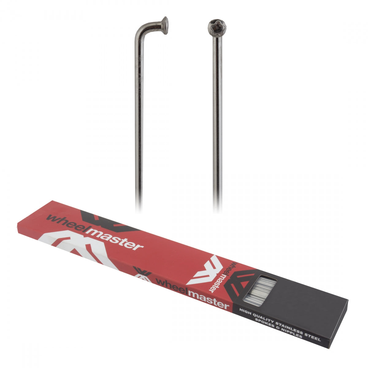 Wheel Master Stainless Steel Spokes J-Bend 2.0 (14G) 262mm Silver