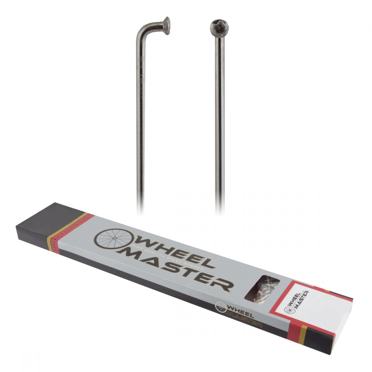 Wheel Master Standard Steel Spokes J-Bend 2.0 (14G) 229mm Chrome