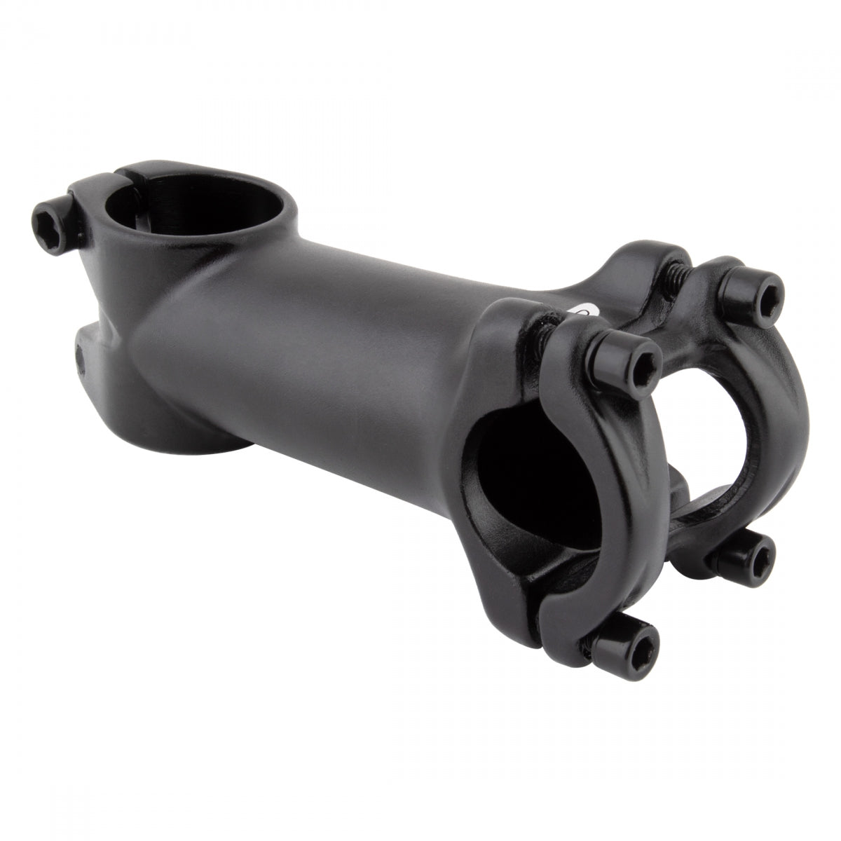 Pure Cycles Threadless 1-1/8in Stem Road 25.4 mm 90 mm 7 Degree Black Aluminum