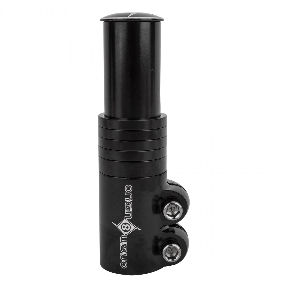 Origin8 X-Tra Lift Stem Riser 75mm Rise Black mm Polished Anodized Finish