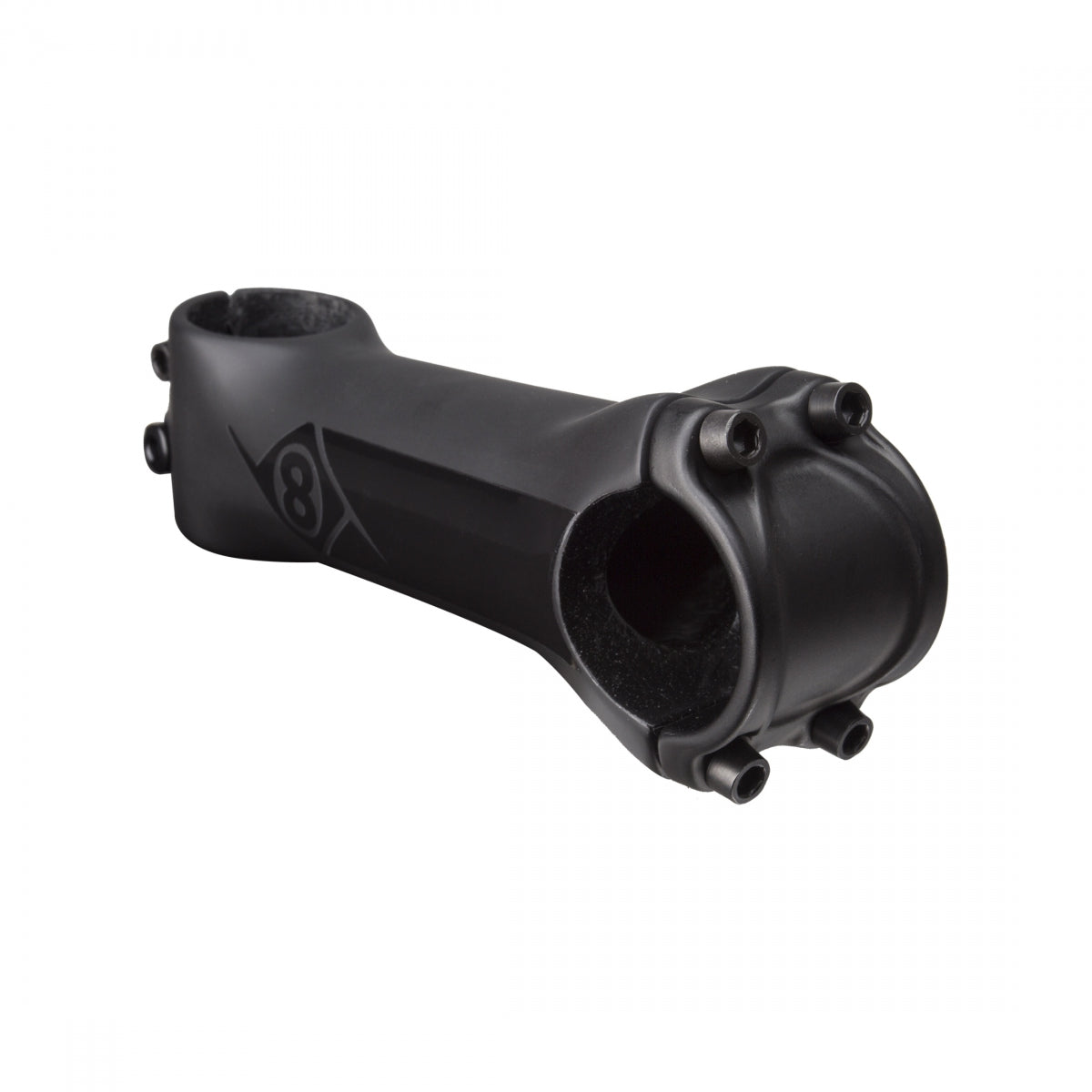 Origin8 Swift Stem Bar Clamp 31.8mm 120mm +/-7 Deg Black Carbon Fiber Road