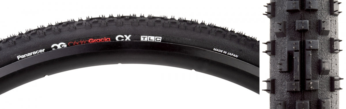 Panaracer Cedric Gracia CX Tire 700x33c Tubeless Folding Black Road Bike RF733TC-CGCX-B