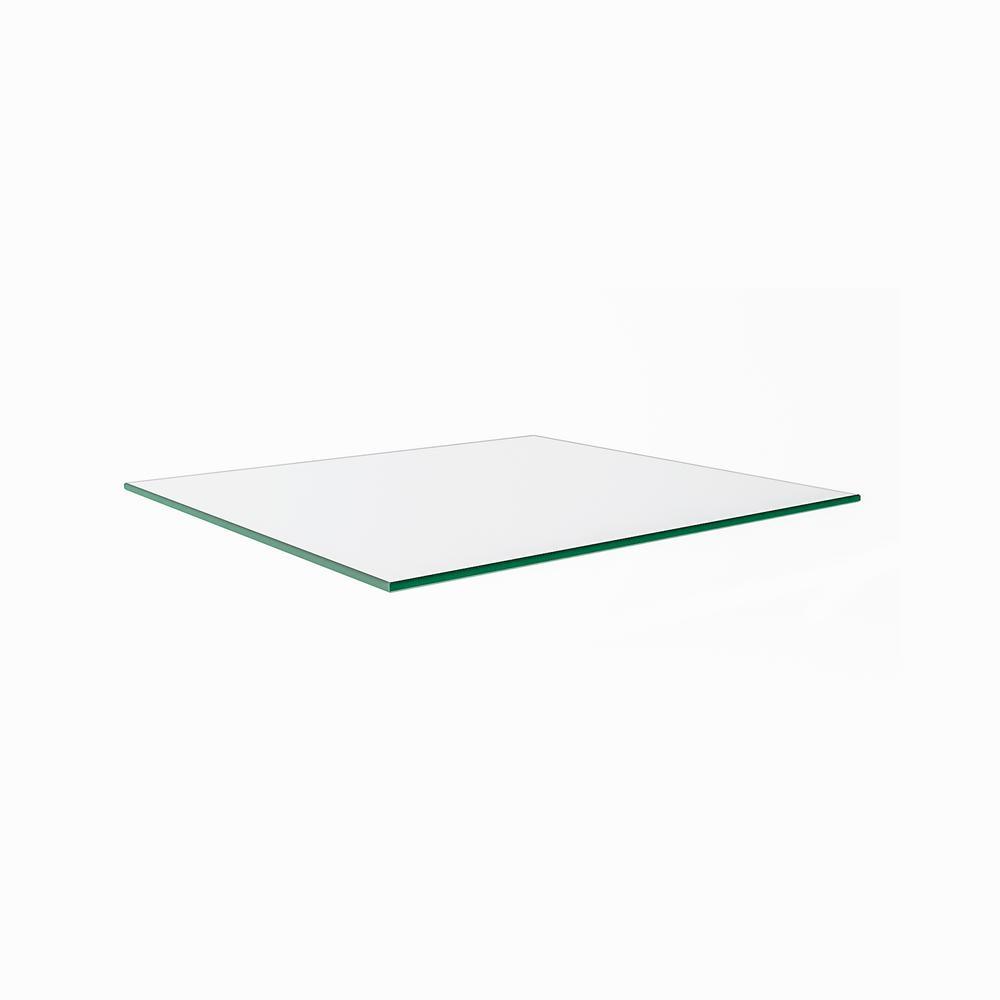 15 in. Glass Shelf (2-Pack)