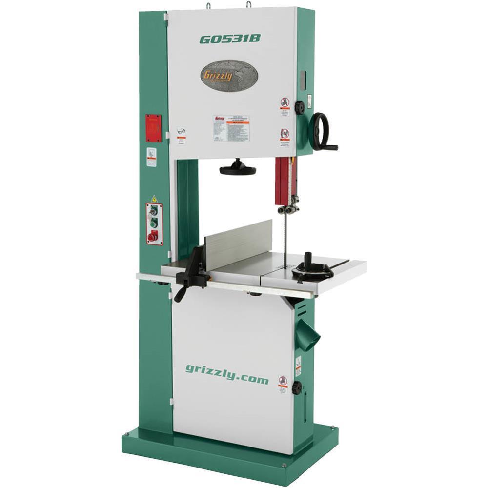 21" 5 HP Industrial Bandsaw with Brake