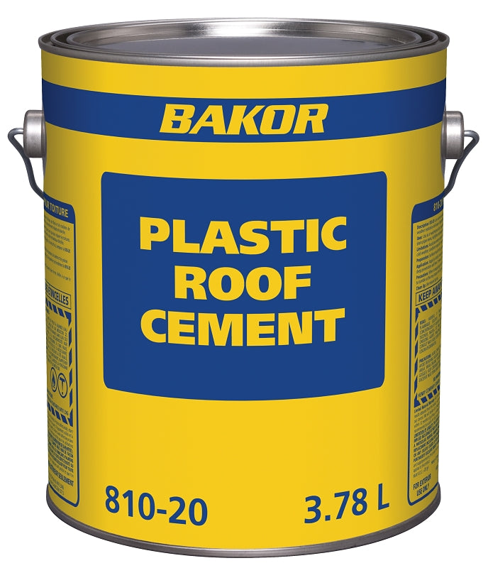 Henry BAKOR Series BK81020666 Roof Coating, Black, 1 gal Pail, Liquid, Black