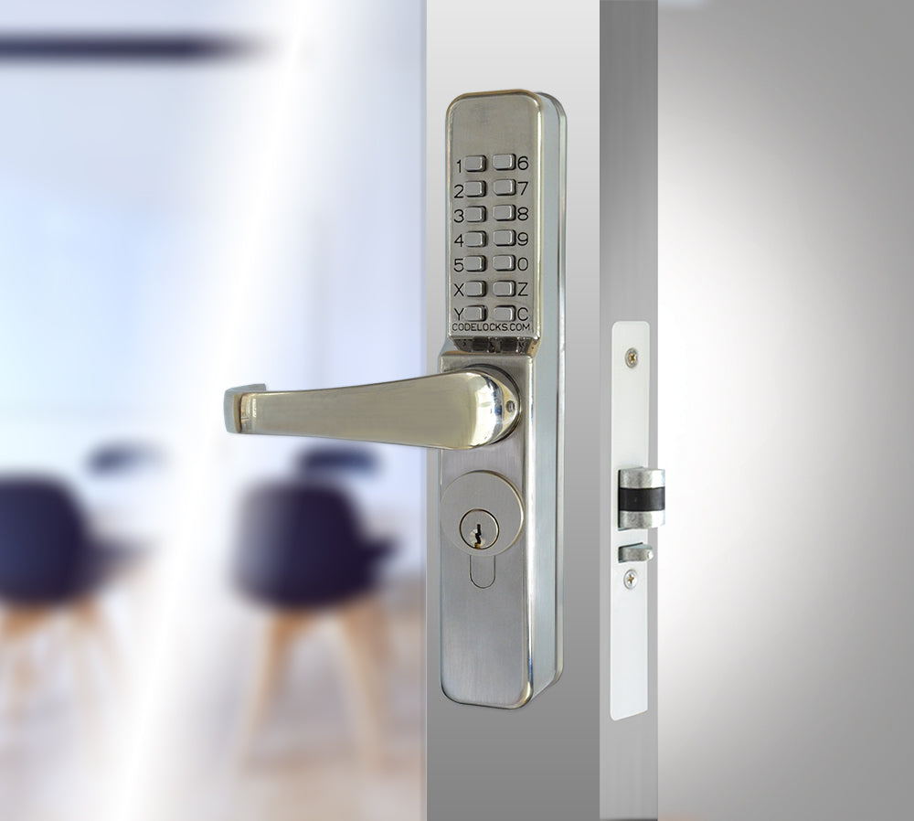 Codelocks CL460 / CL465 Narrow Stile Pushbutton Lever Lock