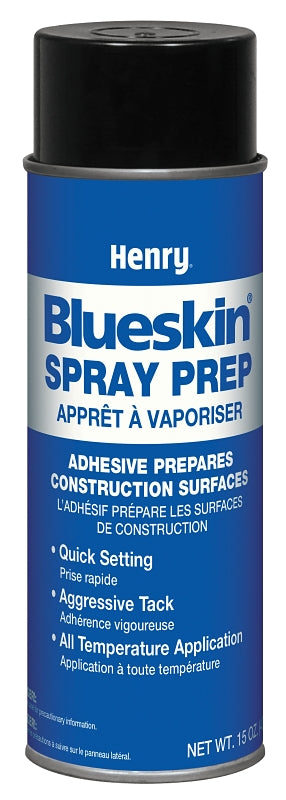 Henry Blueskin HE572110 Spray Adhesive, Mild Gasoline, Clear, 15 oz Can