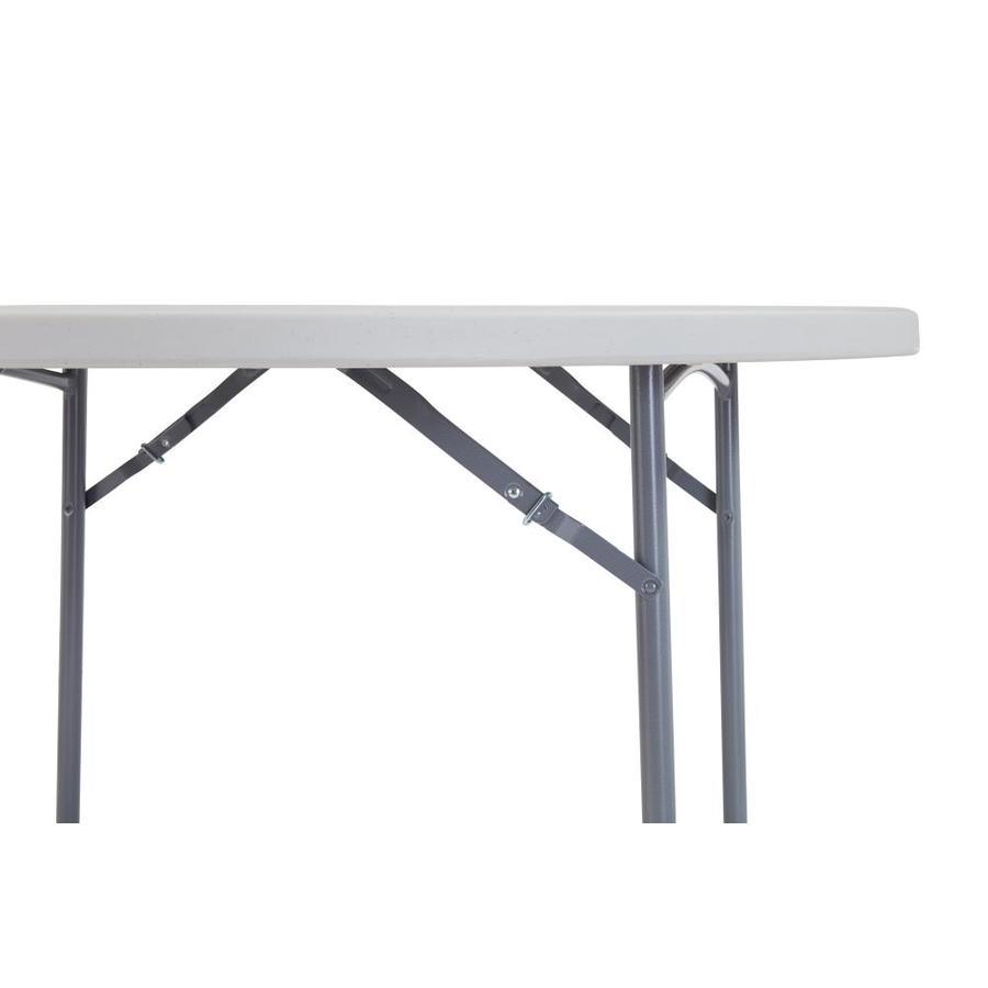 National Public Seating 30-Pack 48-in x 48-in Outdoor Circle Plastic Gray Folding Table