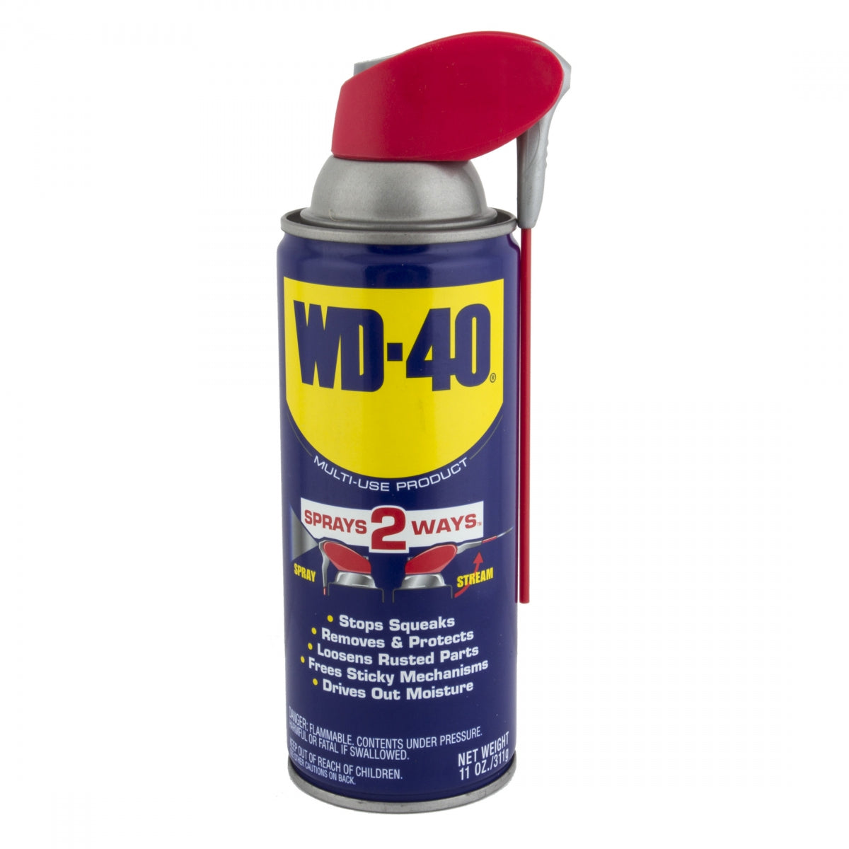 Wd-40 Bike Smart Straw Aerosol 11 oz Lubrication To Gunk Removal