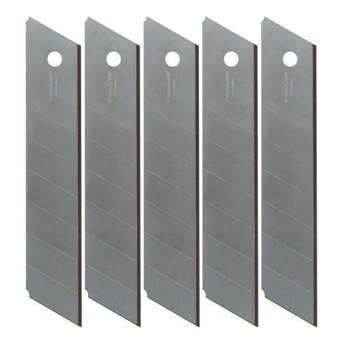 Fiskars CarbonMax Carbon Steel Snap-Off Replacement Blade (5-Pack)