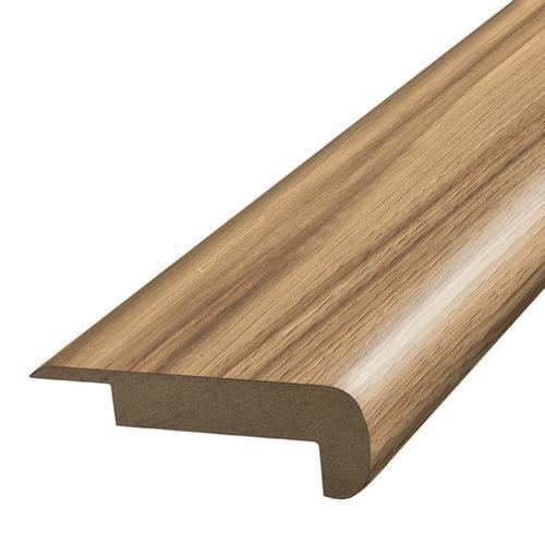SimpleSolutions 2.37-in x 78.7-in Natural Park Hickory Prefinished Stair Nosing