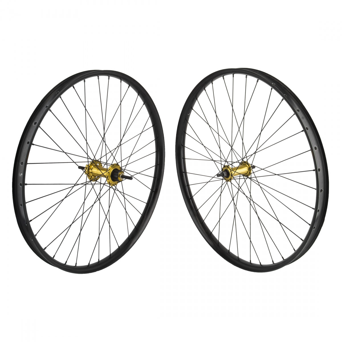 Se Bikes Beast Mode Wheelset 27.5in B/O 3/8inx110-148mm Rim Brake/6-Bolt Black