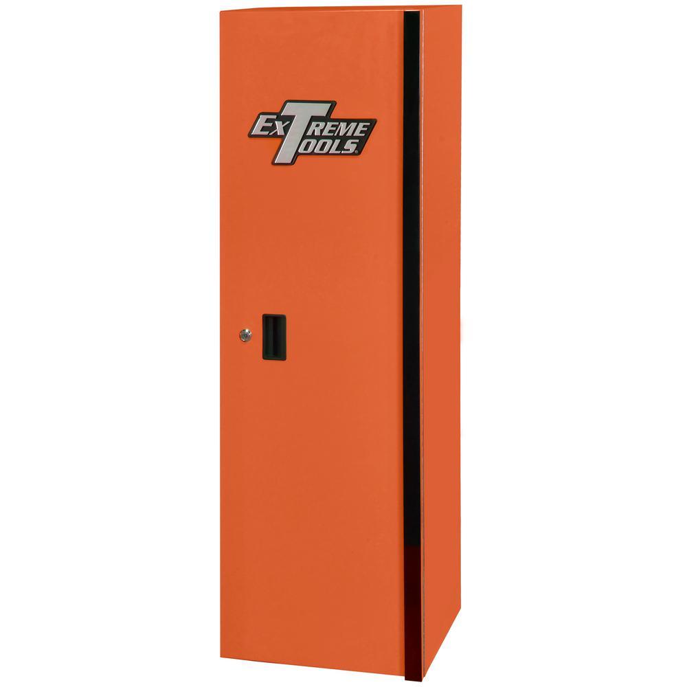 19 in. 3-Drawer Side Orange Tool Chest with Black Handles and Trim