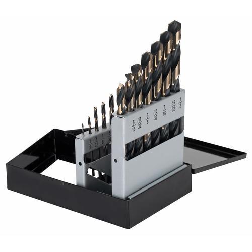 CLE-LINE Assorted High-Speed Steel Twist Drill Bit Set