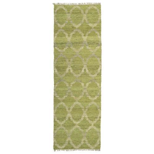 Kaleen Kenwood 2 x 8 Wasabi Indoor Geometric Oriental Handcrafted Runner