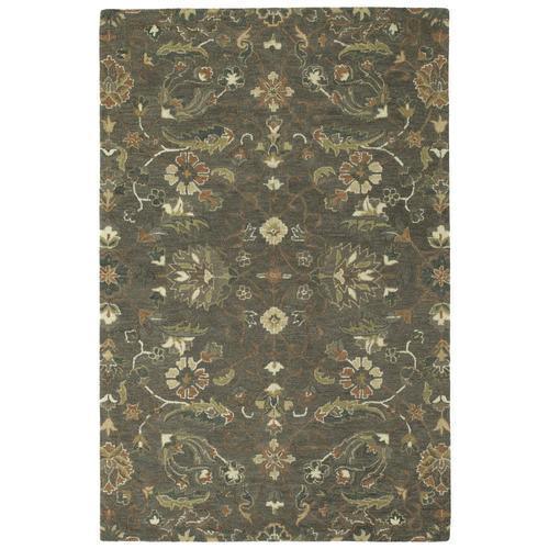 Kaleen Amaranta 2 x 3 Mushroom Indoor Geometric Southwestern Handcrafted Throw Rug