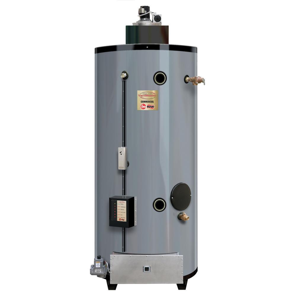 VentMaster Heavy Duty 100 Gal. 199.9K BTU Commercial Natural Gas Power Direct Vent Tank Water Heater