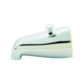 Jenco Ace Bathtub Diverter Spout, Chrome, 40046
