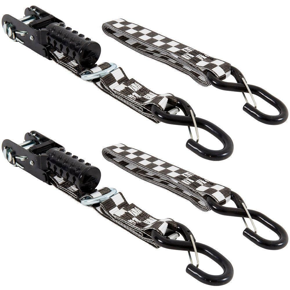 8 ft. x 1.25 in. x 800 lbs. Power Sports Ratchet (2 per Pack)