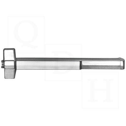 Accentra (Yale) 7100F-36-630 Fire Rated Rim Exit Device, Exit Only, For 30-36" Dr Width, Satin Stainless Steel Finish