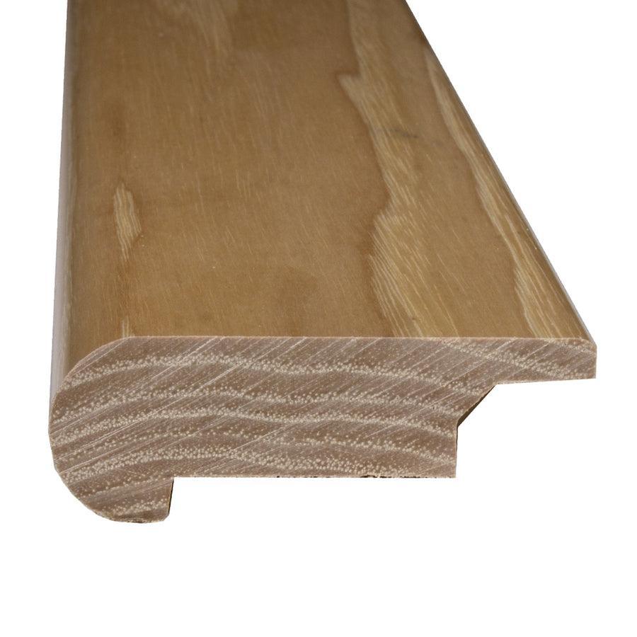 Flexco Solid Wood Stair Nose 2.75-in x 78-in Natural Woods Prefinished Hickory Stair Nosing