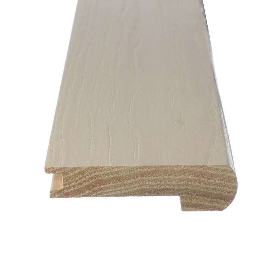 Flexco Solid Wood Stair Nose 2.75-in x 78-in Hickory Picassco Prefinished Hickory Stair Nosing
