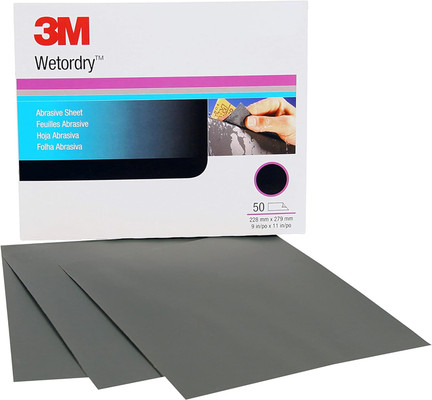 3M 9" X 11" P240A Wetordry Abrasive Sheet (2042)