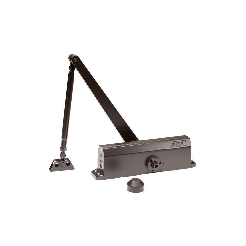 Commercial Door Closer in Duronotic with Adjustable Spring Tension - Sizes 2-5