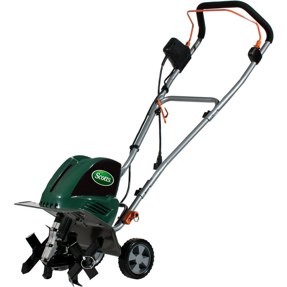 Scotts 11 in. 10.5 Amp Corded Electric Tiller/Cultivator