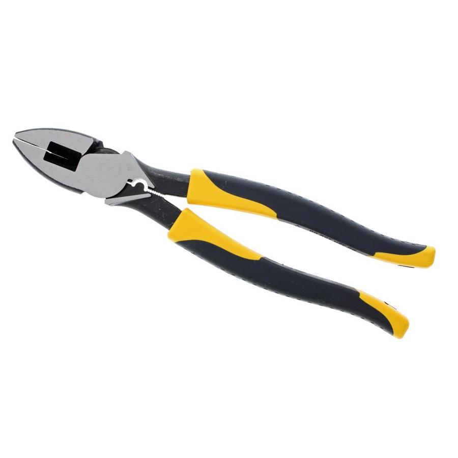 IDEAL High-Leverage 9.5-in Electrical Linesman Pliers with Wire Cutter