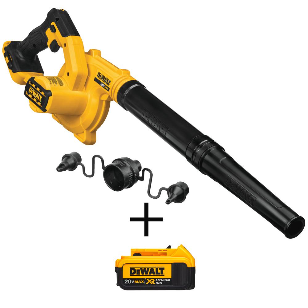20-Volt MAX Lithium-Ion Cordless Blower (Tool-Only) with Bonus 20-Volt MAX XR Lithium-Ion Premium Battery Pack 4.0 Ah