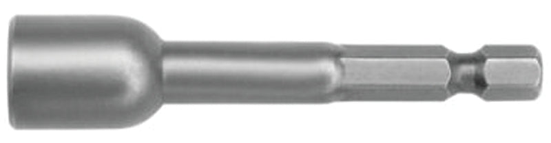 Irwin 3548521C Nutsetter, 9/16 in Dia, 3/8 in Drive, Lobular Drive, 2-9/16 in L, 1/4 in L Shank, Hex Shank