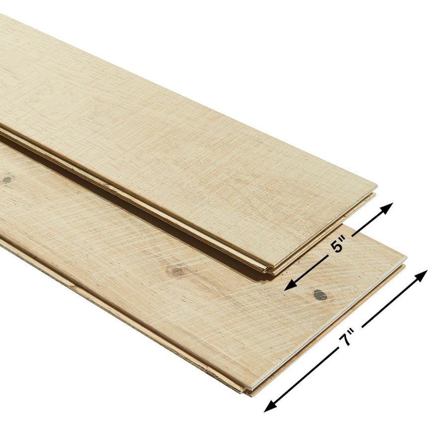 Villa Barcelona Villa Barcelona Engineered 5-in Variable Width Picasso Hickory Distressed Engineered Hardwood Flooring (24.93-sq ft)