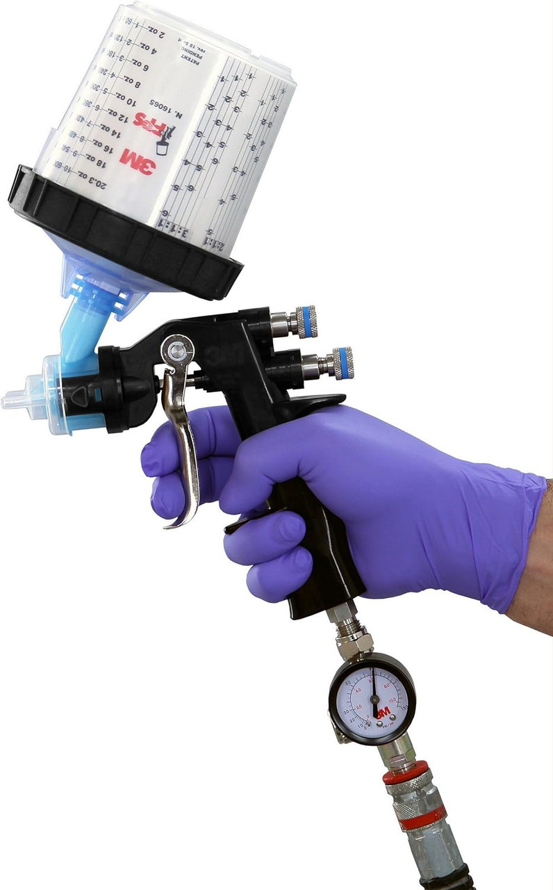 3M 1.2 mm Blue Accuspray Atomizing Head for Spray Guns (16615) - Image 3