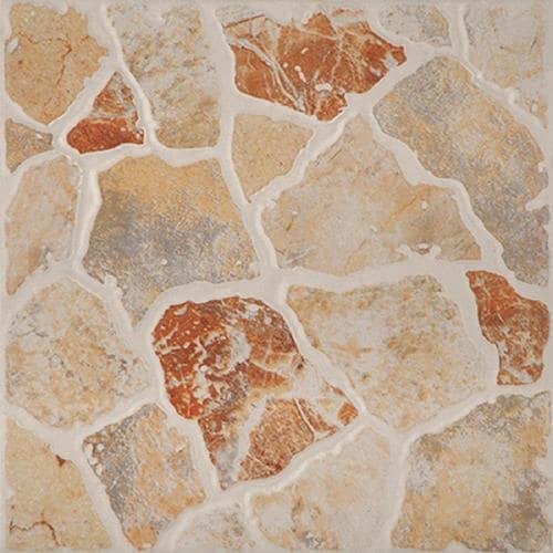 FLOORS 2000 Stonehenge Rosso 6-in x 6-in Porcelain Tile Sample