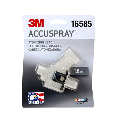 3M 1.8mm Clear Transparent Accuspray Atomizing Head (16585)
